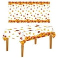 thumbnail image 1 of Table Cloth Clearance Fall Tablecloth Maple Tablecloth Autumn Plastic Table Cover For Thanksgiving Autumn Fall Decorations 4.5X 9 Ft, Home Textile Table Cloth, 1 of 4