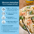 thumbnail image 6 of Scott & Jon’s Frozen Meals, Shrimp Alfredo Pasta, Microwave Meals, Frozen Lunch or Dinner for One, 9.6 oz, 6 of 11