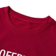 thumbnail image 5 of Mother-Daughter Sweater, Red Wine Letter Print Ribbed Closing Parent-child Autumn Clothing, 5 of 5