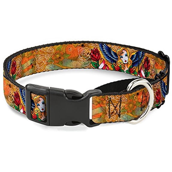 Buckle Down Tattoo Johnny Pet Dog Collar