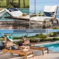 thumbnail image 6 of Outdoor Lumbar Pillows with Strap & Insert Blue Leopard Recliner Head Pillow Pack of 2 Bohemian Animal Print Waterproof Headrest Patio Lounge Chair Pillows for Beach Office 12x20 Inch, 6 of 9