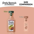 thumbnail image 5 of Simply Non GMO All Natural Strawberry Lemonade Juice, 52 fl oz Bottle, 5 of 13