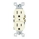 thumbnail image 2 of Receptáculo dúplex Leviton 5320-IMP 15 A 125 V, paquete de 10 unidades, color marfil, 2 of 3