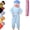 Blue, variant on Silly Big Mouth Monster Onesie, Funny Big Mouth Monster Onesie Pajamas, Soft Plush Loungewear Halloween Cosplay Dress Up Role Play Stage Costume