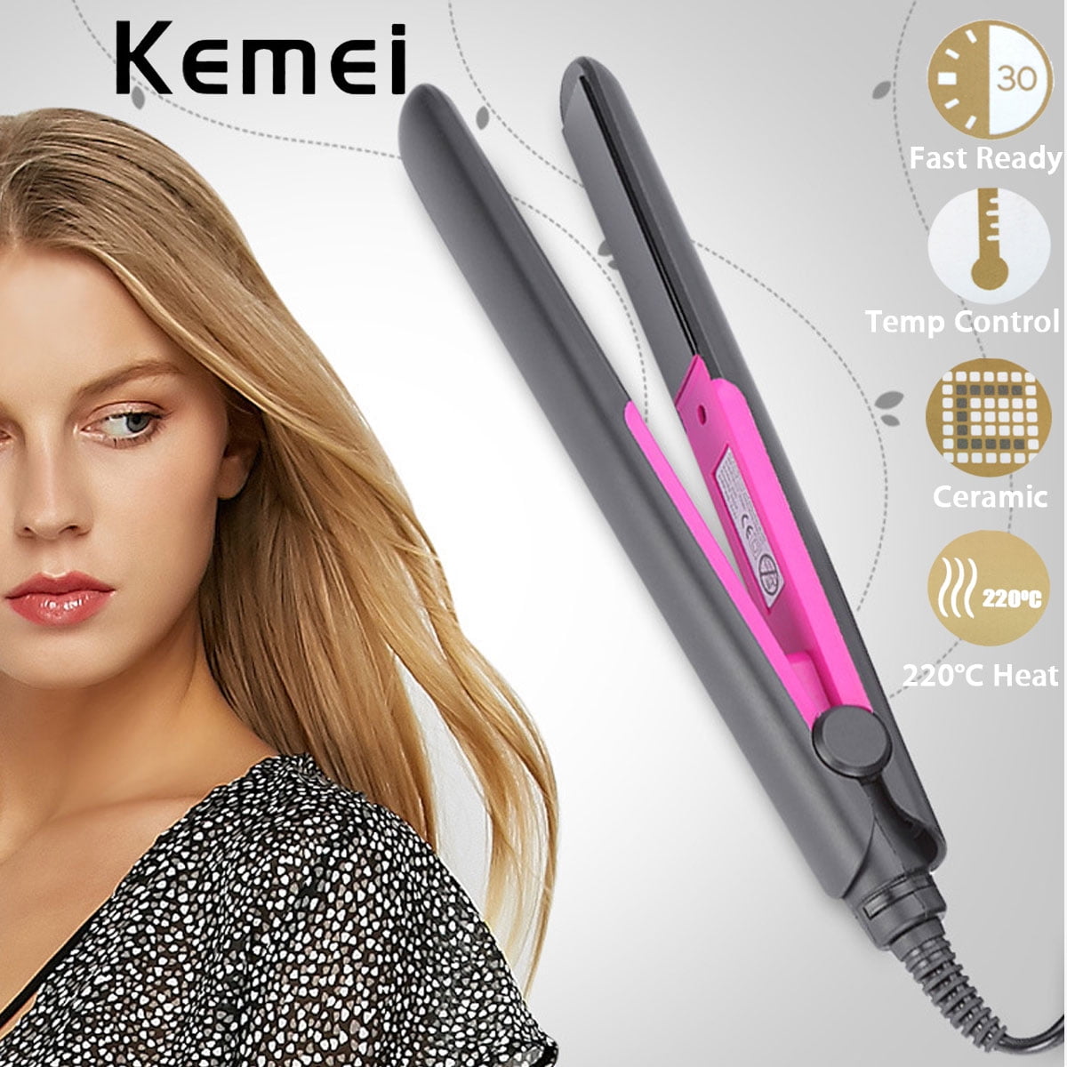 hair styler ceramic iron