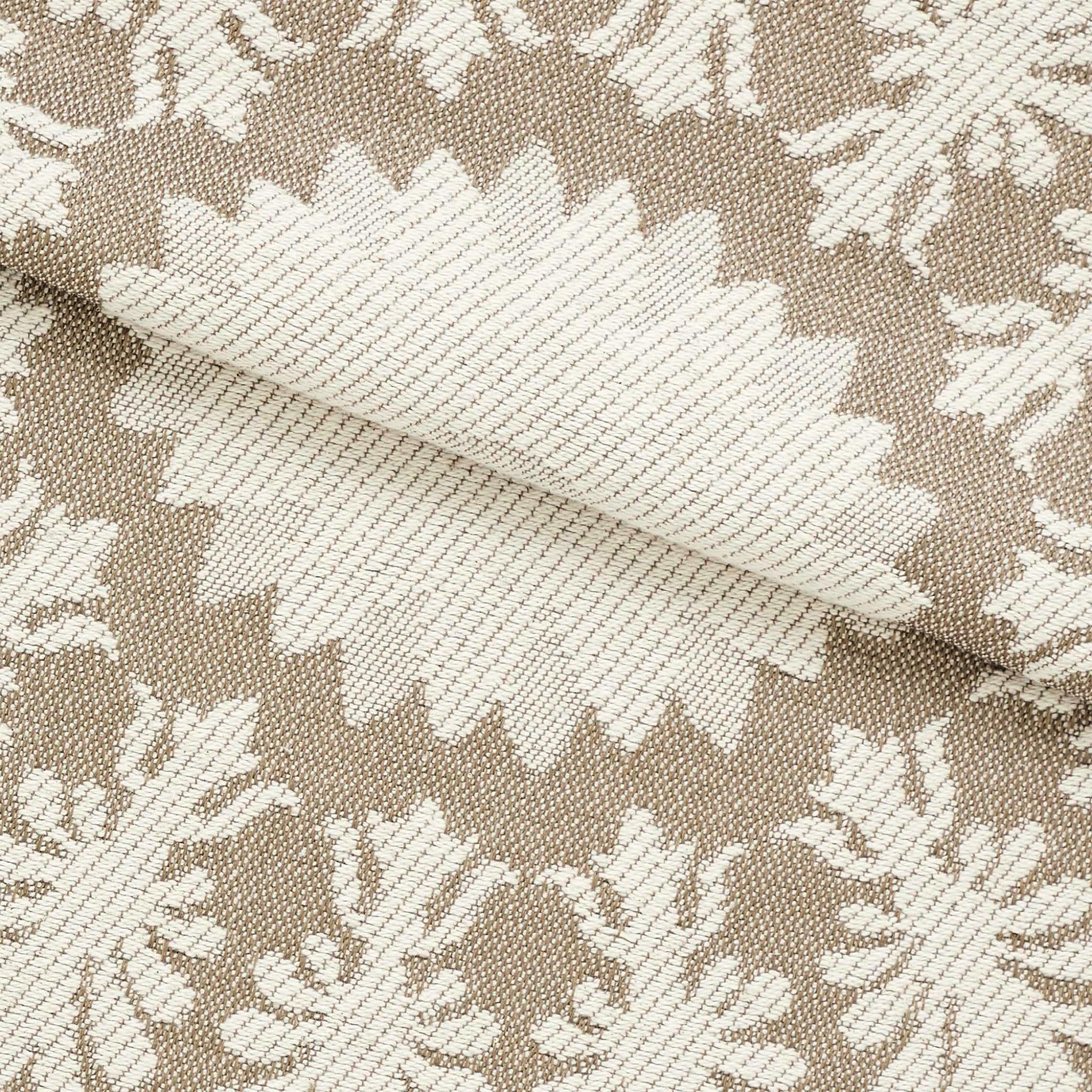 Superior Cotton Blend Woven Jacquard Vintage Medallion Bedspread Set 3-Pieces, Twin, Taupe