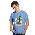 thumbnail image 3 of Miniature American Shepherd Hello Summer Beach Theme with Sunglasses and Tropical Cocktail Shirt T-shirt Unisex Merch MAS Dog Lover Gifts - 00009, 3 of 6