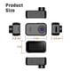 thumbnail image 3 of Thumb Camera 130° Wide Fisheye Lens Mini Camcorder Cycling Recording Clear Display For Home Security Hiking Travel White, 3 of 4