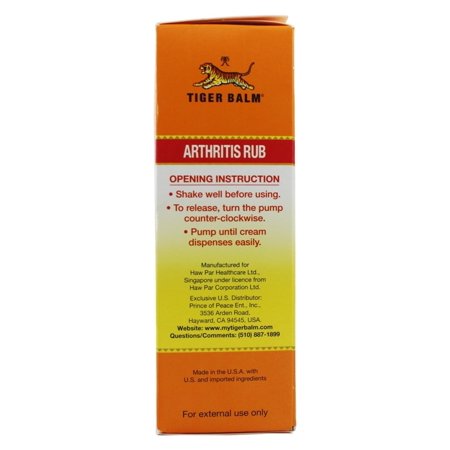Tiger Balm Arthritis Rub - - 4 fl oz | Walmart Canada
