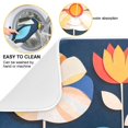 thumbnail image 3 of Yayeee Dish Drying Mat for Kitchen Counter Ultra Absorbent Easy Clean Pad 18x16", Simple Floral, 3 of 7