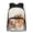 Corgi Puppy, variant on Uourmeti Rainbow Floral School Backpack for Girls Ages 8-10 with Lunch Box 2 in 1 17 Inch Casual Rucksack Dual Zipper Backapcks with Adjustable Strap Insulated Lunchbag