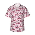 thumbnail image 2 of Picia Bike with Donut Wheels Gentle Cotton Regular Fit Short Sleeve Casual Hawaiian Shirt for Men-Medium, 2 of 9