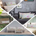 thumbnail image 6 of Happy Easter Body Pillow Covers 20"x60", Spring Watercolor Bunny Eggs Flower Blue Plaid Soft Brushed Microfiber Breathable Throw Pillow Covers, Pillowcase with Zipper for Couch Sofa Bedroom, 6 of 9