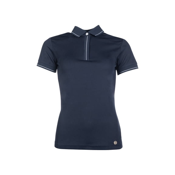 HKM Catherine Ladies Polo Shirt, Navy Blue Small