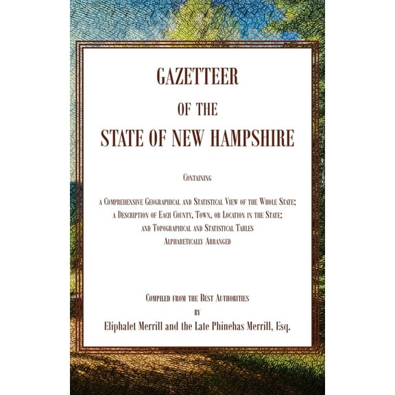 Gazetteer of the State of New Hampshire, (Paperback)