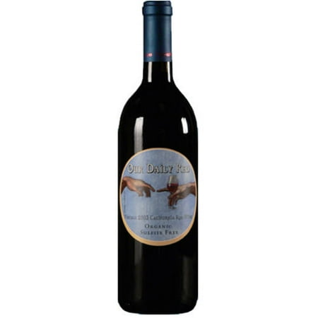 Our Daily Red Organic Sulfide Free Red Wine, 750 mL