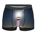 thumbnail image 4 of Goofa Peggy's Cove Lighthouse Printed Men's Boxer Briefs Underwear, Moisture-Wicking Underwear, Trunk,Soft and Breathable Cotton Underwear-Medium, 4 of 9