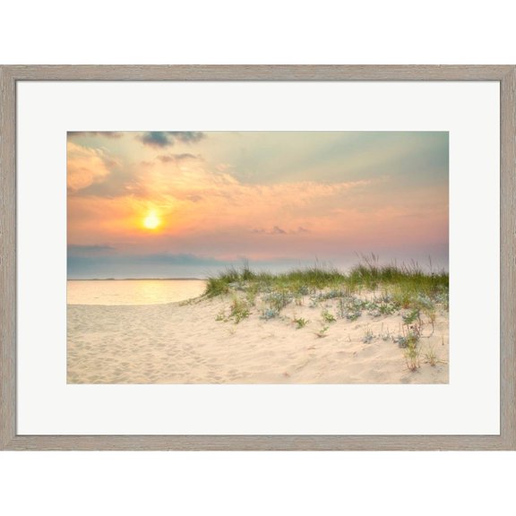 Great Art Now Morning Beach 2 by Brooke T. Ryan, Framed Wall Art, 24W x 18H