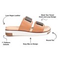 thumbnail image 2 of Journee Collection Womens Ashanti Slip On Slide Multi Strap Sandals, 2 of 6