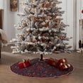 thumbnail image 6 of Balery Music Printed Christmas Tree Skirt , Merry Christmas Party Christmas Tree Decoration,Adjustable Tree Skirt-30", 6 of 8