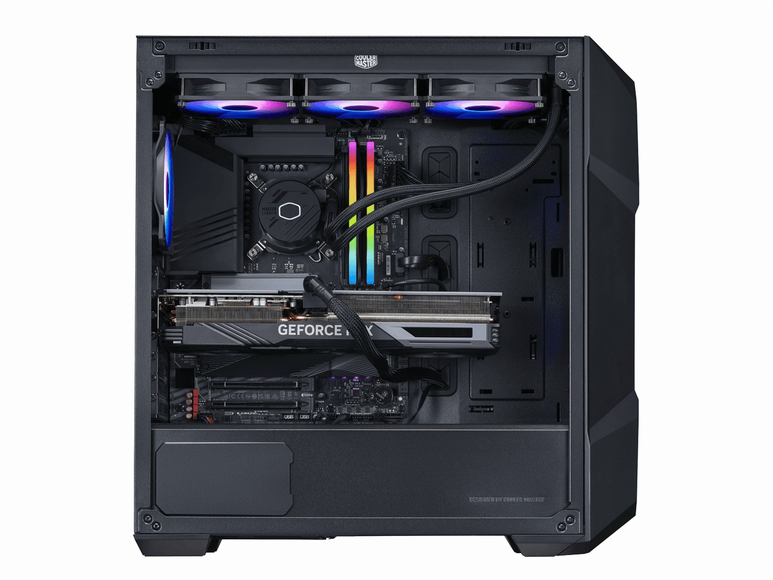 Cooler Master TD5 Pro - Intel Core Ultra 7-265KF - GeForce RTX 5070 Ti - 32GB DDR5 6000MHz - 2TB M.2 NVMe SSD - Windows 11 - 360mm AIO - Gaming PC