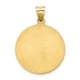 14k Saint Jude Médaille Pendentif XR512 (31mm x 22mm) – image 3 sur 3