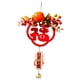 thumbnail image 2 of Colgante decorativo de Año Nuevo chino con el símbolo del Caballo Rojo de la Suerte Tradicional personaje Fu, 2 of 9