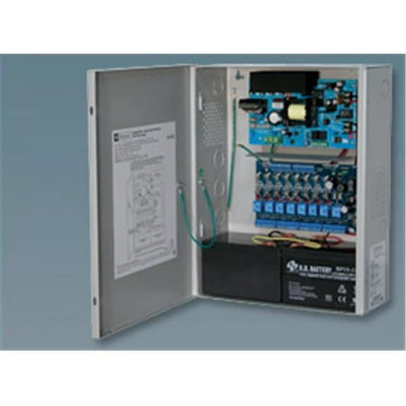 8 Fused Outputs Power Supply & Access Power Controller