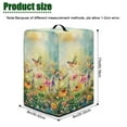 thumbnail image 7 of ZIATUBLES Butterfly Wildflower Print Kitchen Juicer Dust Cover Stain Resistant Appliance Protective Case Kitchen Countertop Organized Decor Accessories Easy to Clean, Small Size, 8 "W x 8 "D x 17 "H, 7 of 7