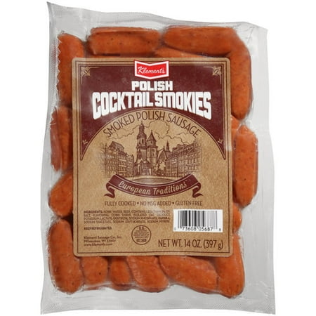 Klement's Polish Cocktail Smokies, 14 Oz.