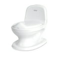 thumbnail image 5 of Nuby My Real Potty Training Toilet with Life-like Flush Button and Sound, White, 5 of 14