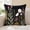 Black-18" x 18" (Pack of 1), variant on Spring Summer Flembroidered Throwow Cover 18 X 18 Inch Gray Colorful Flowers Decorative Tufted Patterned Linen Cushion Case For Sofa Couch