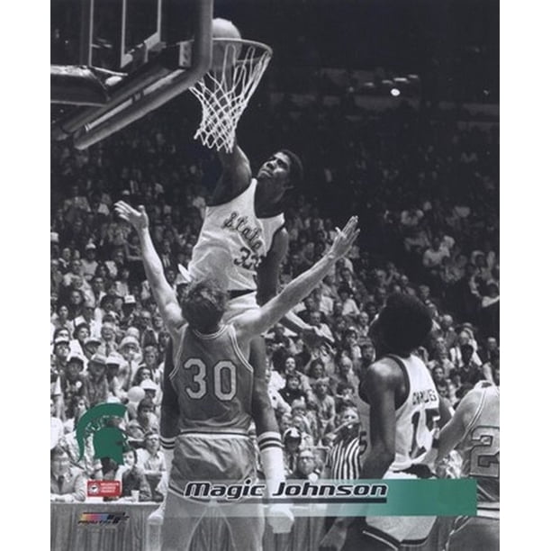 Magic Johnson Michigan State Photo Print (11 x 14)