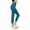 DARK GREEN, variant on BROOKLYN JAX Yoga Leggings for Women - High Waist - Running - Full or 7/8 Length