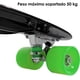 thumbnail image 4 of Patineta Tipo Penny Board Mini Skate Skateboard 55cm Iciqlo Ruedas Verde Rulemanes Negro, 4 of 4