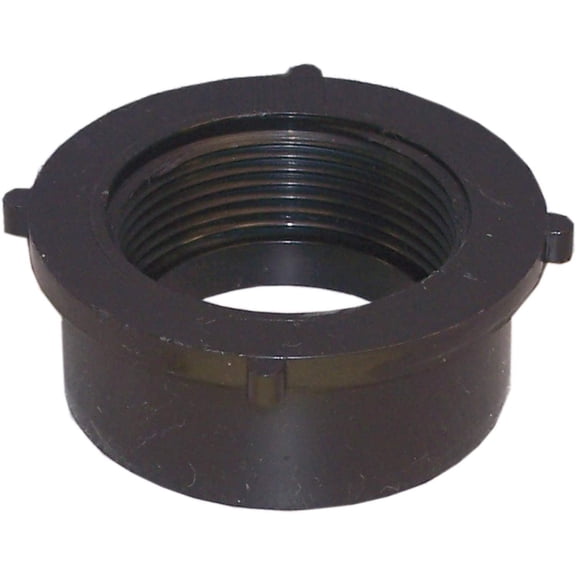 Charlotte Pipe ABS001080800 Flush Bushing 2" Spigot T X 1-1/2" D FPT ABS