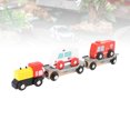 thumbnail image 1 of Wooden  Set, Wooden Railway Set Educational  for Children, 1 of 7
