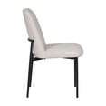 thumbnail image 3 of New Classic Furniture Erik Metal and Fabric Side Chair in Beige (Set of 2), 3 of 6