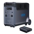thumbnail image 1 of ABOK Ark3600 Solar Generator With DC-DC 500W Alternator Charger, 3840Wh 3600W LiFePO4 – Home, RVs, Outages, Off-Grid, 1 of 9