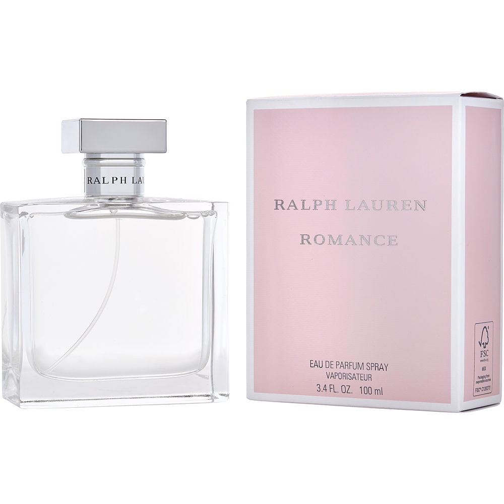 Ralph Lauren Romance Eau de Parfum Spray, 3.4 Oz, Floral and Woody