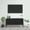 Black, variant on vidaXL TV Stand TV Unit Sideboard Home TV Console Media Unit Cupboard Steel