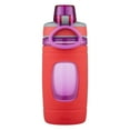 thumbnail image 2 of bubba Leak Proof Flo Silicone Kids Water Bottle, 16 oz., Refresh Coral, 2 of 7