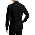 thumbnail image 6 of Hippie Beach Men's Cotton Linen Long Sleeve Casual T-Shirt, 6 of 9