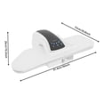 thumbnail image 2 of 1600W Professional Steam Iron Press, LCD Intelligent Steam Press, Large Steam Iron Press White, 2 of 14