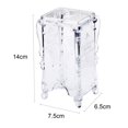 thumbnail image 4 of European Style Cotton Pads Holder Makeup Storage Box with Lid for Storing & Using Cotton Pads, 4 of 4