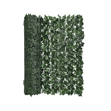 NSESSHome Artificial Ivy Privacy Fence, Artificial Hedges Fence and Faux Ivy Leaf Decoration for Outdoor Decor, Home, Garden Decor - 19.7Inch×19.7Inch