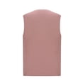 thumbnail image 7 of Staron Summer Sleeveless Tops for Women Casual Round Neck Solid Color Layering Tank Top Basic Comfy Loose Streetwear Fashion Tee, Pink FREE SIZE, 7 of 7