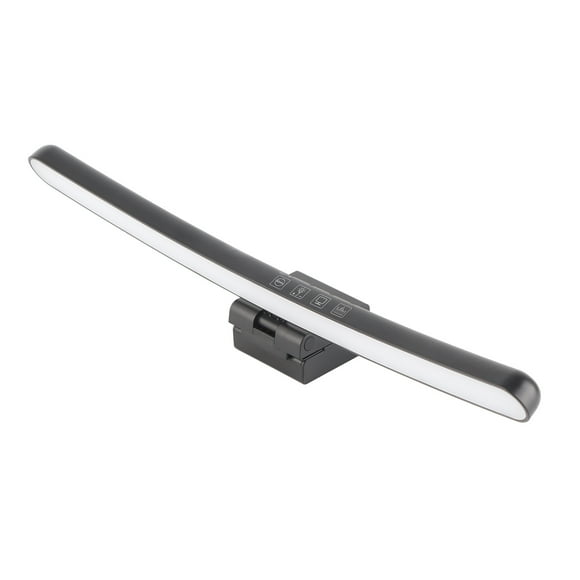 Computer Monitor Lamp, Monitor Light Bar Adjustable ABS Material 5V 1A Asymmetric Optical Design For Curved Screen