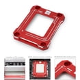 thumbnail image 4 of Thermalright LGA1700-BCF CPU Bending Corrector Frame for Intel 12th CPU Fixed Backplane Tool CNC Aluminum Anti-Off Frame Protect Red, 4 of 6