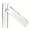 thumbnail image 4 of Versatile Folding Geometric Ruler - Precision Tool for Math, Geometry, and Angle Measurements, 4 of 5